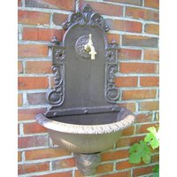 Grosser Wandbrunnen Gründerzeit Alu Dr-382Alu von BeekmannsInterieur