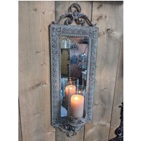 Spiegel Mit Kerzenhalter Wo-1325 Spiegel Mit Kerzenhalter Wo-1325 von BeekmannsInterieur