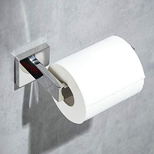 Beelee BA19909C Toilettenpapierhalter für Badezimmer, Wandmontage Klopapierhalter, SUS304 Edelstahl, poliertes Chrom, poliert von Beelee