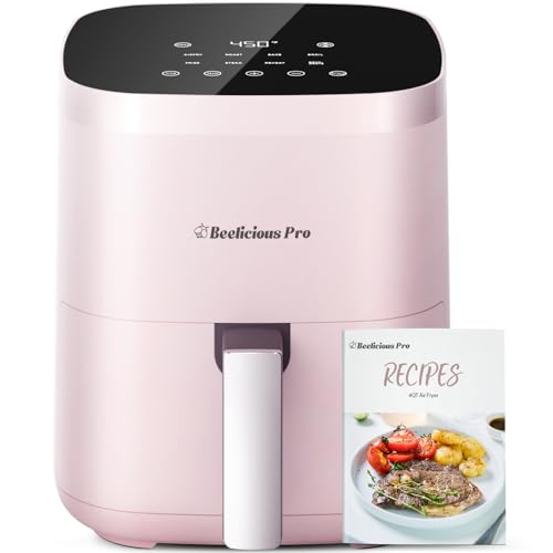 Beelicious 8-in-1 Smart Compact 4QT Luftfritteusen, Rührerinnerung, digitale Luftfritteuse mit Flavor-Lock-Technologie, Display aus gehärtetem Glas, geeignet für Beelicious 8-in-1 Smart Compact 4QT Luftfritteusen, Rührerinnerung, digitale Luftfritteuse mit Flavor-Lock-Technologie, Display aus gehärtetem Glas, geeignet für von Beelicious Pro