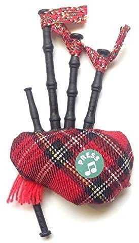 FANCYTHAT and SCIFI PLANET Scottish Gift - Tartan Musical Bagpipe Fridge Magnet von Beeline