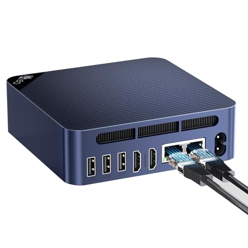 Beelink EQ14 Mini PC, Intel Twin Lake-N150 (4C/4T, bis zu 3.6Ghz), 16GB DDR4 1TB SSD Mini Computer 25W TDP, 4K Dual Display, Dual 1000M LAN/WiFi 6/BT5.2/Type-C von Beelink