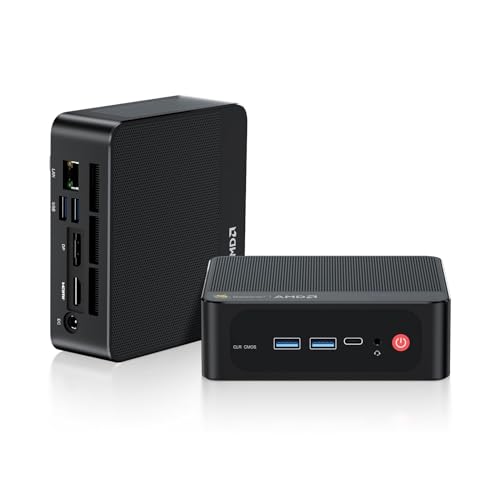 Beelink SER5 Mini PC, AMD Ryzen 5 5500U(6C/12T) bis zu 4.0GHz, Mini Computer 32GB DDR4 RAM 500GB NVME SSD, Micro PC 4K@60Hz Triple Display, RJ45 2.5G/WiFi6/BT5.2 von Beelink