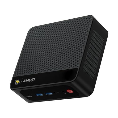 Beelink SER5 Mini PC, AMD Ryzen 5 5500U (6C/12T, bis zu 4,0GHz) 16GB DDR4 RAM 500GB NVMe SSD Mini Desktop Computer 4K 60Hz Triple Display, WiFi6/BT5.2/HDMI/DP/USB3.2 von Beelink