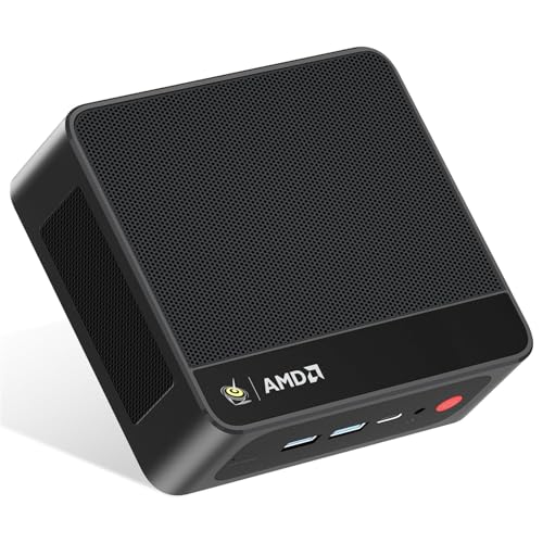 Beelink SER5 PRO Mini PC, AMD Ryzen 7 5825U (8C/16T, bis zu 4.5Hz), Mini Computer 32G DDR4 RAM/1TB M.2 NVME SSD, 4K Triple Screen Display/WiFi 6/BT5.2/LAN 2.5G von Beelink