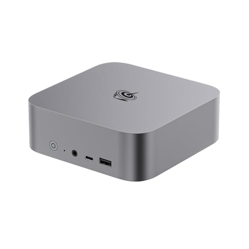 Beelink SER8 Mini PC, AMD Ryzen 7 8845HS(8C/16T bis zu 5.1GHz), 32GB DDR5 RAM 1TB M.2 PCIe4.0 SSD Mini Gaming Computer, 4K Triple Display HDMI2.1/DP1.4/USB4, 2.5G RJ45/WiFi 6/BT5.2 von Beelink