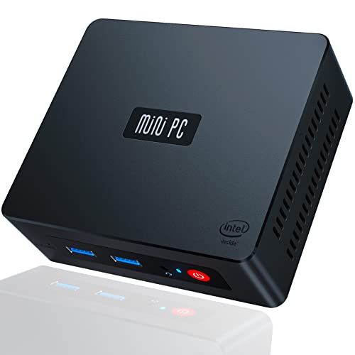 New Beelink GK35 Pro Mini Pc Windows 10 Pro Intel J4105 (Up to 2.5GHz), 8GB DDR4 128GB SSD Mini Computer Small Desktop PC, 4K HD, BT4.0, Dual HDMI Ports[GK35-PRO-8-128] von Beelink