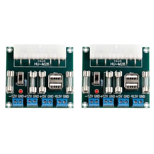 2 x M28 Desktop PC Power ATX Transfer Board Netzadapter Versorgung Testmodul Netzteil Schaltung Steckdosenmodul 2 x M28 Desktop PC Power ATX Transfer Board Netzadapter Versorgung Testmodul Netzteil Schaltung Steckdosenmodul von Beelooom