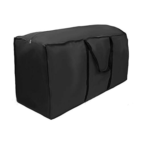 Aufbewahrungstasche für Gartenkissen, 210D-Oxford-Stoff, Outdoor-Kissenhülle, wasserdicht, für Kissen mit Griff (173 x 76 x 51 cm) von Beenle-Icey