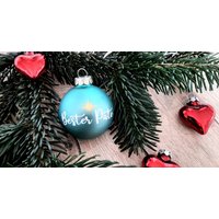 Personalisierte Baumkugel, Baumschmuck, Weihnachtskugel, Glaskugel, Beste Patin, Bester Pate, Beste Kollegin, Bester Kollege von BeereOnTop