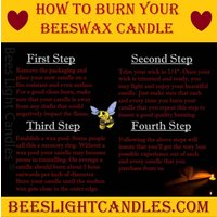 Bienenwachs-stumpenkerzen-Set/100% Natürliche Bienenwachskerzen Rein Allergikerfreundlich Zylinder-stil Designer Herzstück Zylindrisch von BeesLightCandles