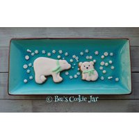 Eisbär Ausstechform Set | Mutter/Vater Und Baby von Beescookiejar