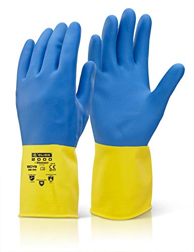 Beeswift HOUSE HOLD HEAVYWEIGHT HANDSCHUHE ROYAL/YELLOW S von Beeswift