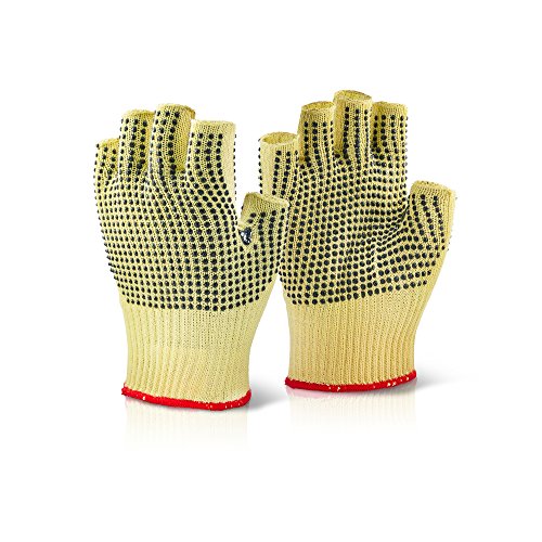 Beeswift Kevlar Fingerlose Dotted Handschuh 10 von Beeswift