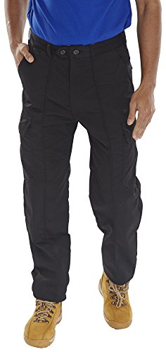 Beeswift Super Click Fahrerhose, Schwarz, 52 von Beeswift