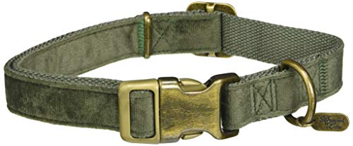 Beeztees K&Bz Hundehalsband Velura, Grün, 48-70 x 25 mm, 2000 g von Beeztees