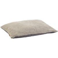 beeztees Liegekissen »Ruba«, BxHxL: 70 x 10 x 100 cm, Sherpa-Fleece - grau von Beeztees