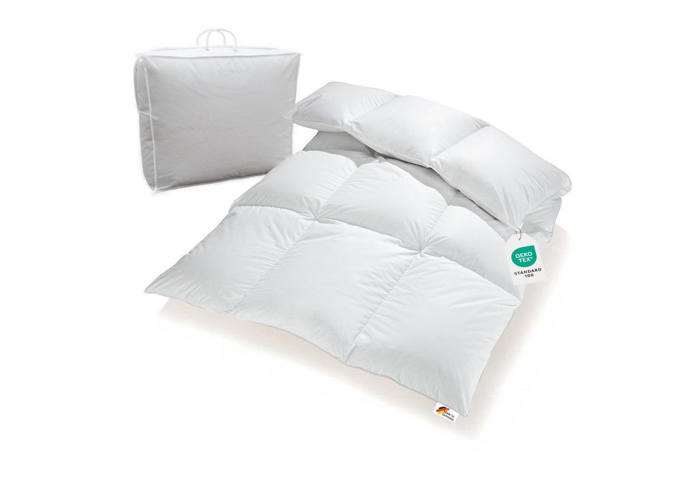 Bettenhaus Breuer Daunenbettdecke Extra warme 100% Winter Daunendecke sibirische Daunen 135x200 1300g, Füllung: 90% Daunen, 10% Federn, Bezug: 100% Baumwolle, Allergikergeeignet Bettenhaus Breuer Daunenbettdecke Extra warme 100% Winter Daunendecke sibirische Daunen 135x200 1300g, Füllung: 90% Daunen, 10% Federn, Bezug: 100% Baumwolle, Allergikergeeignet von Bettenhaus Breuer