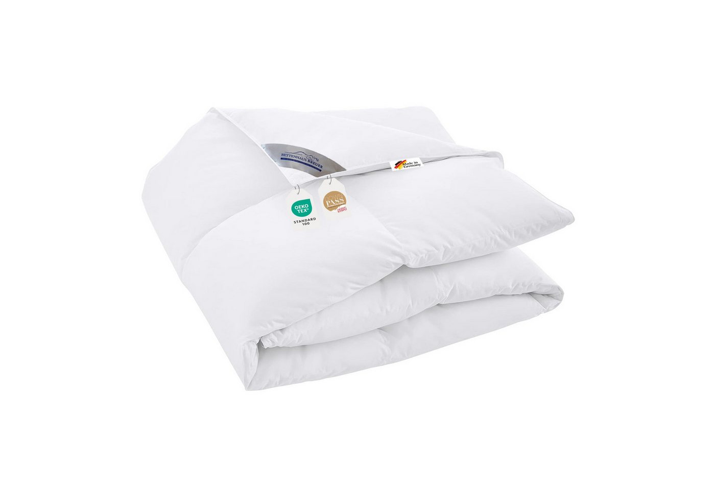 Bettenhaus Breuer Daunenbettdecke Daunenbett neue warme premium Daunen Bettdecke 135x200 Daunenpass 850g, Füllung: 90% Daunen, 10% Federn, Bezug: 100% Baumwolle, Allergikergeeignet Bettenhaus Breuer Daunenbettdecke Daunenbett neue warme premium Daunen Bettdecke 135x200 Daunenpass 850g, Füllung: 90% Daunen, 10% Federn, Bezug: 100% Baumwolle, Allergikergeeignet von Bettenhaus Breuer