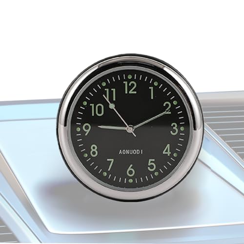Befeixue Auto Armaturenbrett Uhr Selbstklebend | Analoger Temperatur- und Feuchtigkeitsmesser | Belüftungsuhr Für Outdoor Camping, Wohnmobile, Boote, Auto & Zuhause von Befeixue