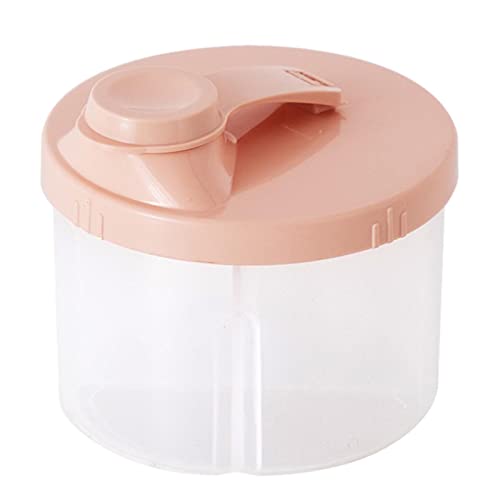 Befeixue Baby Milchpulver Spender | Baby Milchpulverbehälter | Babynahrungspulver Spendertöpfe | Tragbare Babynahrungsspender | Aufbewahrungsbox Für Lebensmittel Und Snac Mit 4 Fächern Und Deckel von Befeixue