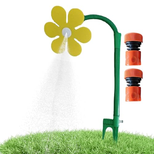 Befeixue Blumensprenger | 360-Grad Rotierender Wassersprühregen,Lustiges Dekoratives Bewässerungswerkzeug Für Den Garten Den Kleinkinderspielplatz Die Hundekühlung Den Park Den Rasen Und Den von Befeixue
