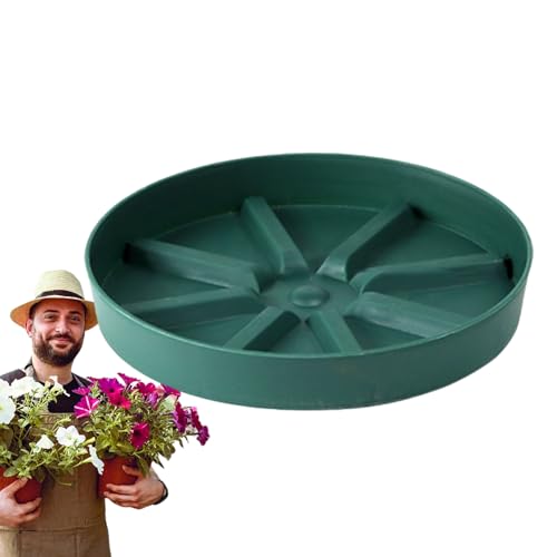 Befeixue Blumentopf-Untersetzer, Pflanzenwasser-Tropfschalen für Töpfe | Robustes, atmungsaktives PP-Pflanzentablett | Entwässerungsdesign, stabiles Pflanzenbehälter-Zubehör, Untertassen für Garten- Befeixue Blumentopf-Untersetzer, Pflanzenwasser-Tropfschalen für Töpfe | Robustes, atmungsaktives PP-Pflanzentablett | Entwässerungsdesign, stabiles Pflanzenbehälter-Zubehör, Untertassen für Garten- von Befeixue