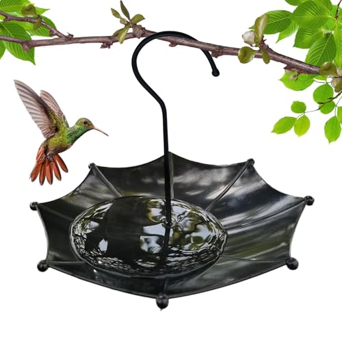 Befeixue Dekorative Vogelfutterstation | Dekorative Futter Schale Für Vögel - Wiederverwendbare Regenschirmförmige Garten Dekorationen Für Blumenbeet Weg Korridor von Befeixue