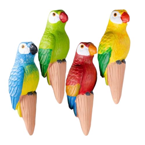 Befeixue Einsatz Für Selbstbewässernde Blumentöpfe | 4 Stück Parrot Pflanzenbewässerungsstäbe für Außen,Automatische Tröpfelbewässerung Blumentopf-Pflanzenset für Zimmerpflanzen Reise Garten von Befeixue