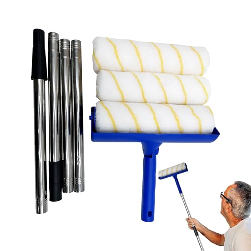 Befeixue Farbroller Set,Professionelle Malerausrüstung Zubehör - Bequemer Farbauftrag Für Raumrenovierung Kunstprojekte Möbel Gewerberäume Heimwerkerbedarf Befeixue Farbroller Set,Professionelle Malerausrüstung Zubehör - Bequemer Farbauftrag Für Raumrenovierung Kunstprojekte Möbel Gewerberäume Heimwerkerbedarf von Befeixue