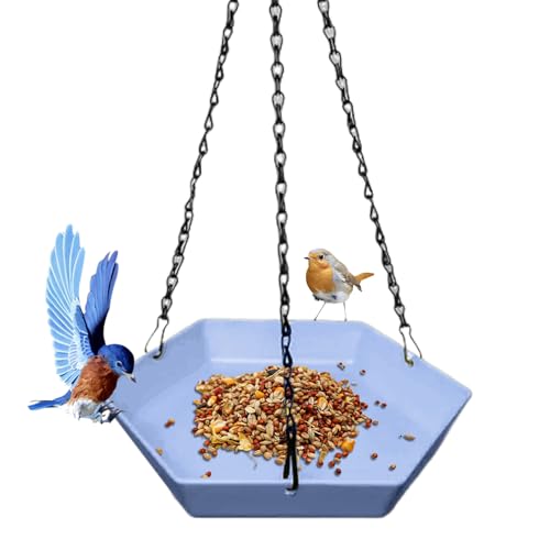 Befeixue Garten Vogelbad | Mehreckiger Wildvogel-Futterspender - Hängbare Wasserschale Gartendekoration Für Fenster Terrasse Innenbereich Park Balkon Und Familien Befeixue Garten Vogelbad | Mehreckiger Wildvogel-Futterspender - Hängbare Wasserschale Gartendekoration Für Fenster Terrasse Innenbereich Park Balkon Und Familien von Befeixue