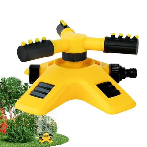 Befeixue Gartensprenger - Bewässerungssprinkler Für Garten,360 Grad Rotierender Sprenger Mit Großflächiger Beregnung Für Außenbereich Gartenbewässerung Und Haustierspiele von Befeixue