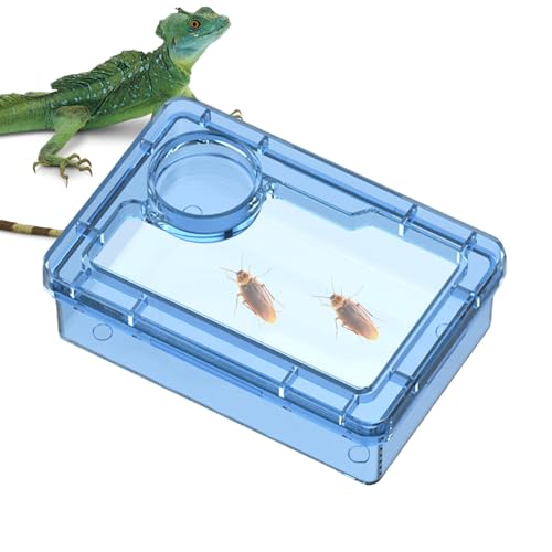 Befeixue Reptilien Trinknapf - Anti-Flucht Schildkröten Wassernapf - Terrarium Futtergefäß Für Leopardgecko Gecko von Befeixue