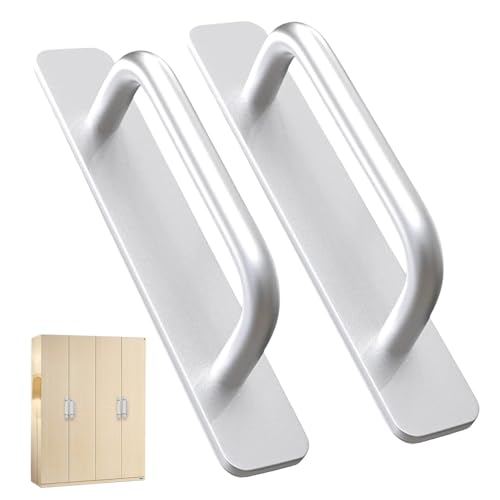 Befeixue Selbstklebender Instant-Griff | Schubladengriff aus Aluminiumlegierung mit freiem Schlag - Selbstklebender Türgriff für Küchen-Badezimmerschränke Möbelbeschläge Befeixue Selbstklebender Instant-Griff | Schubladengriff aus Aluminiumlegierung mit freiem Schlag - Selbstklebender Türgriff für Küchen-Badezimmerschränke Möbelbeschläge von Befeixue