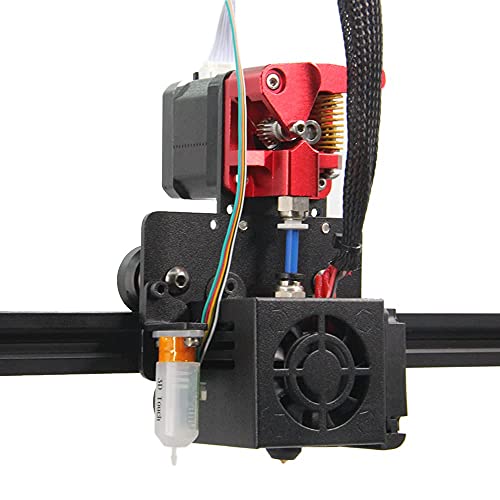 Befenybay Upgrade Direct Dual Gear Extruder Support Kit Easy Print Flexibles Filament für Creality Ender 5/Ender 5 Pro/Ender 5 Plus 3D-Drucker (Platte + Dual Gear) von Befenybay