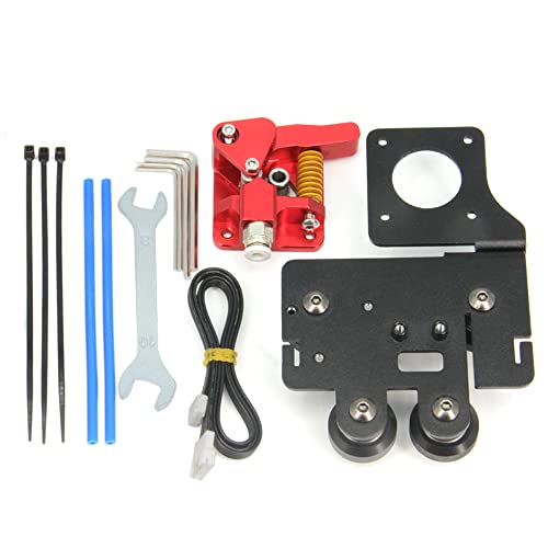 Befenybay Upgrade Direct Dual Gear Extruder Support Plate Kit Easy Print Flexibles Filament für Creality Ender 5 /Ender 5 Pro/Ender 5 Plus 3D-Drucker von Befenybay