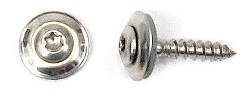 50 Stck Spenglerschrauben Edelstahl A2 Scheibe 15mm Torx 4,5x25 von BefestigungsFuchs
