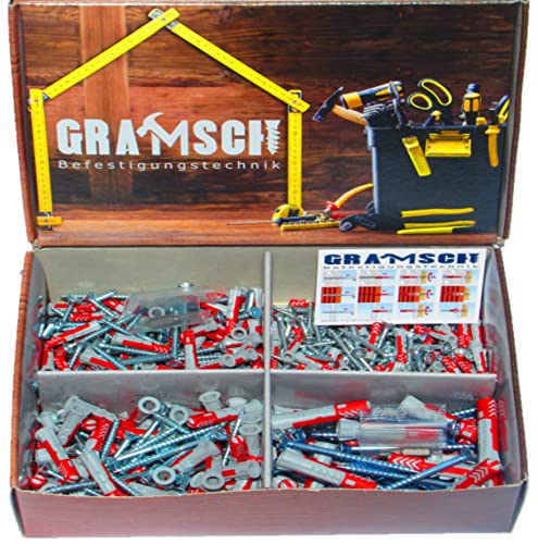 Fischer Duopower Fischer Duopower Sortiment 5x25 6x30 8x40 10x50 mm DÜBEL + SCHRAUBEN + BITS (Fischer Duopower Sortiment !!!500 TEILIG!!! 5x25 6x30 8x40 10x50 mm DÜBEL + SCHRAUBEN + BITS) von Befestigungstechnik Gramsch