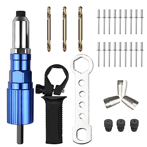 2,4 mm-4,8 mm elektrischer Nietpistolenkopf, Bohradapter, Kernentfernung, Nieten, Umwandlungskopf von Befitery