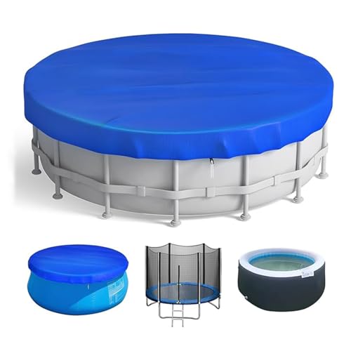 Befoore Schwimmbadabdeckung, Poolabdeckungen for aufblasbare Rahmenpools, Whirlpool-Spa-Trampolinabdeckungen, wasserdichte und staubdichte Abdeckung for oberirdische Pools(3.6m) von Befoore