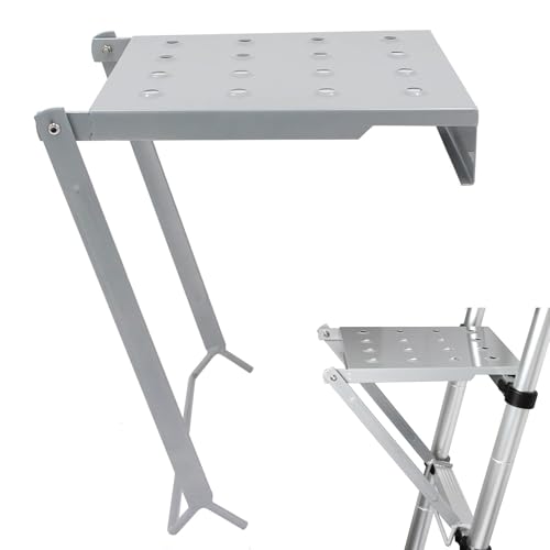 Rutschfestes Leiter-Arbeitsregal, kompakte und robuste Leiter-Werkbank for Haus und Garten. Ein zuverlässiges Werkzeug for Ihre Projekte von Befoore