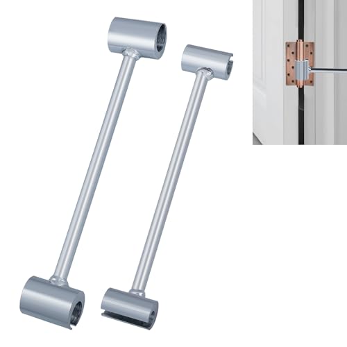 Befun Türscharnier-Einstellwerkzeug, Türscharnier-Reparaturwerkzeug Reparaturschlüssel, Scharnierbieger, Robustes Scharnier Spalt Einstellschlüssel für Eingangstüren Brandschutztüren(14-18mm/23-25mm) von Befun