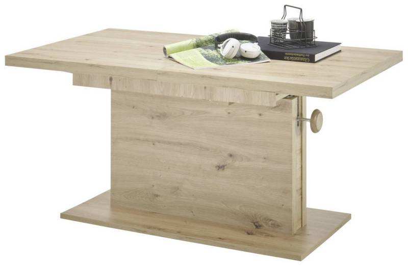Bega Consult Couchtisch Couchtisch MONACO höhenverstellbar ausziehbar Optik: Artisan Eiche von Bega Consult