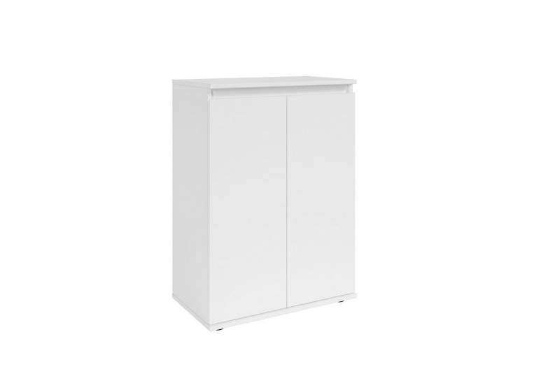 Bega Consult Kommode 2 Türen, 1 Boden, in weiß - 60x84x35cm (BxHxT) von Bega Consult