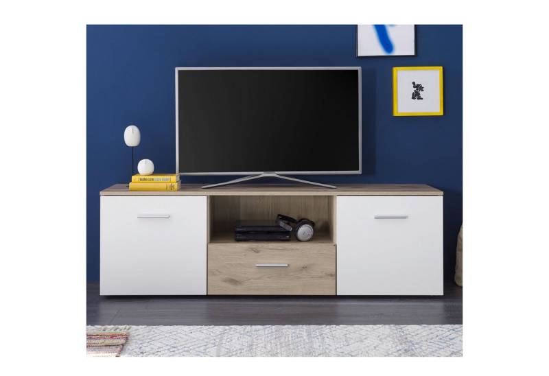 Bega Consult Lowboard Lowboard BZ5095 Viking Eiche weiß TV-Board von Bega Consult