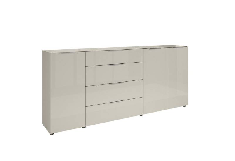 Bega Consult Sideboard Glasfronten in Kaschmir - 226x99x40cm (BxHxT) von Bega Consult