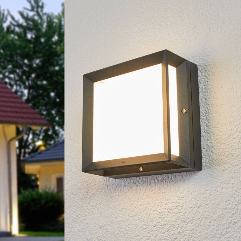 BEGA LED-Außenwandleuchte 22650, grafit, Metall, IP65 CCT von BEGA