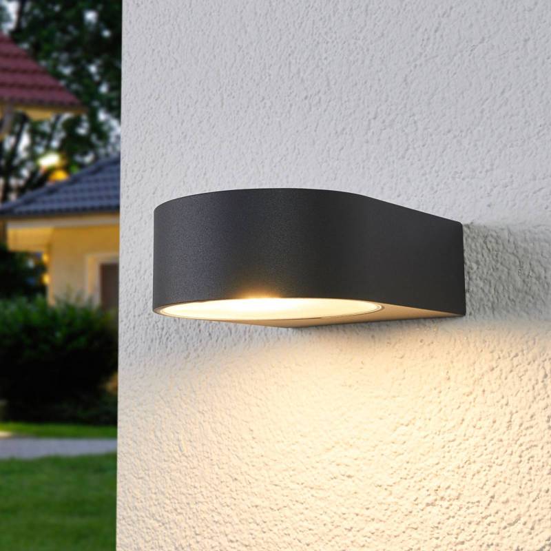 BEGA 33224K3 Außenwandlampe grafit 3.000K 1-seitig von BEGA