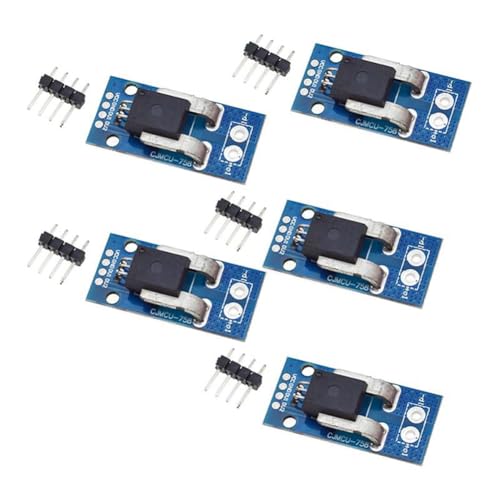 Begchy ACS758 ACS758LCB-050B-PFF-T Linearstromsensor ACS758LCB Strommodul, 100 A, 5 Stück von Begchy