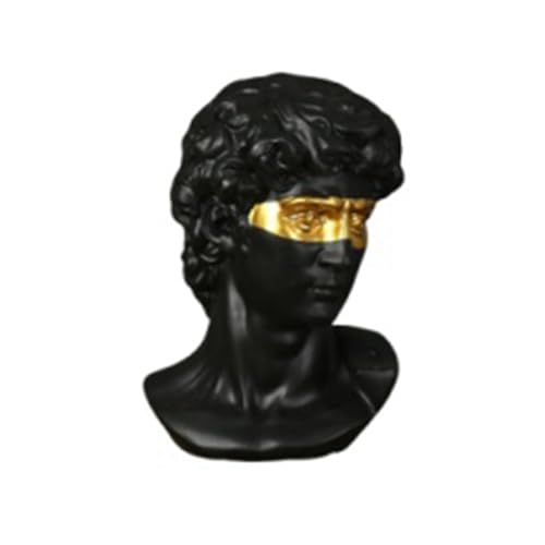 Begchy David Statue Kunst Charakter Harz Skulptur Schreibtisch Ornamente Portrait Figuren Statue Wohnzimmer Dekoration D von Begchy